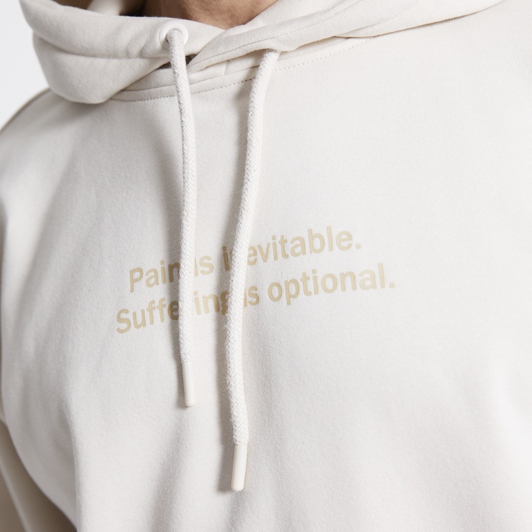 Heavy hoodie "Rex Hood" Ivory